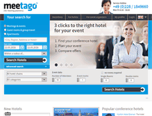 Tablet Screenshot of conference-hotel.com